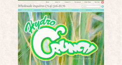 Desktop Screenshot of hydrocrunch.com