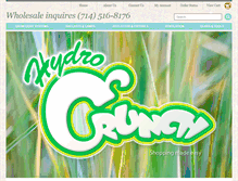 Tablet Screenshot of hydrocrunch.com